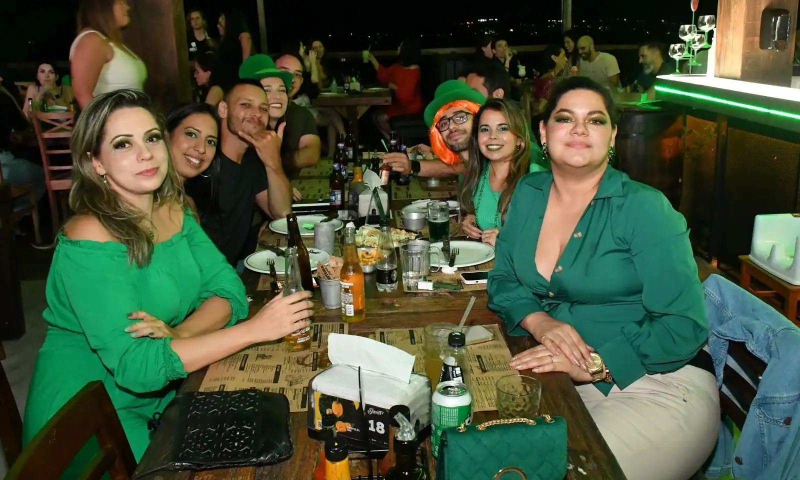 O Sheriff comemorou na última sexta-feira (17), o Saint Patrick's Day