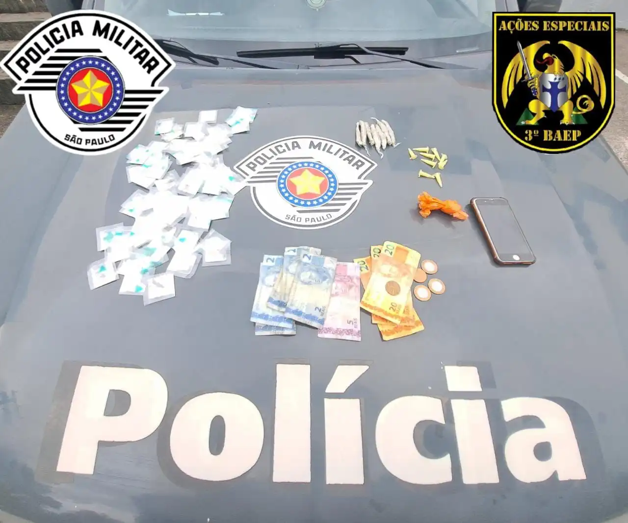 Adolescente com drogas e dinheiro é apreendido em São José dos Campos