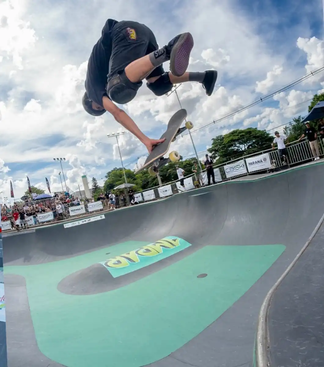 Skatista joseense fica em 1º lugar no Circuito Brasileiro de Skate Park 2024