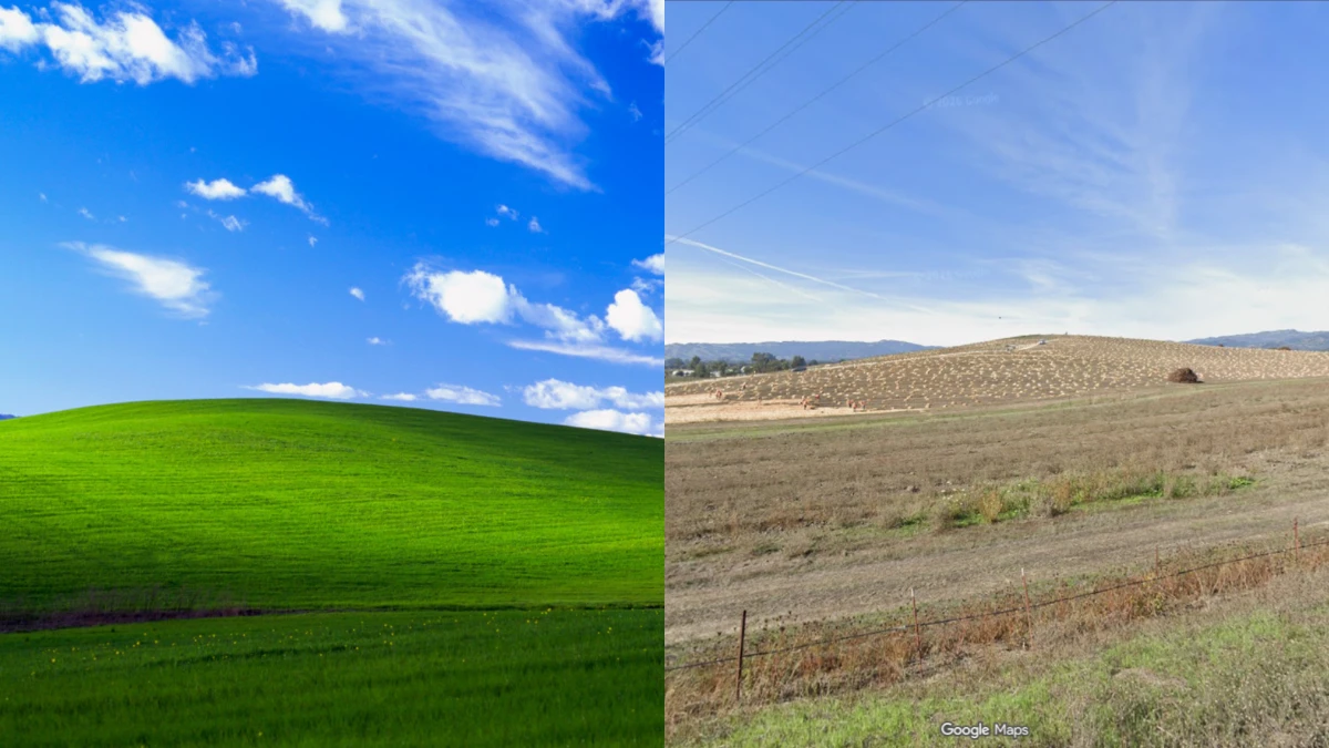 Wallpaper do Windows XP completou 30 anos; veja como está a paisagem hoje