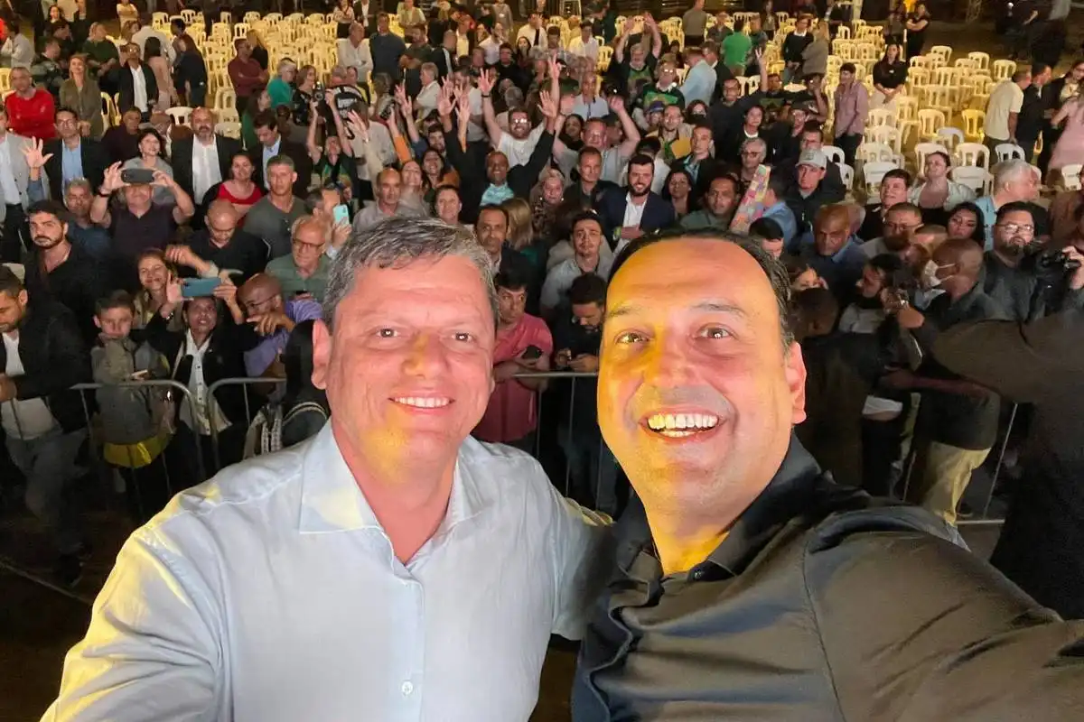 Tarcísio decide manter Felício Ramuth como vice na chapa para 2026