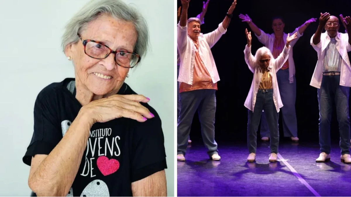 Aos 98 anos, bailarina joseense faz história e emociona público no Festival de Dança de Joinville