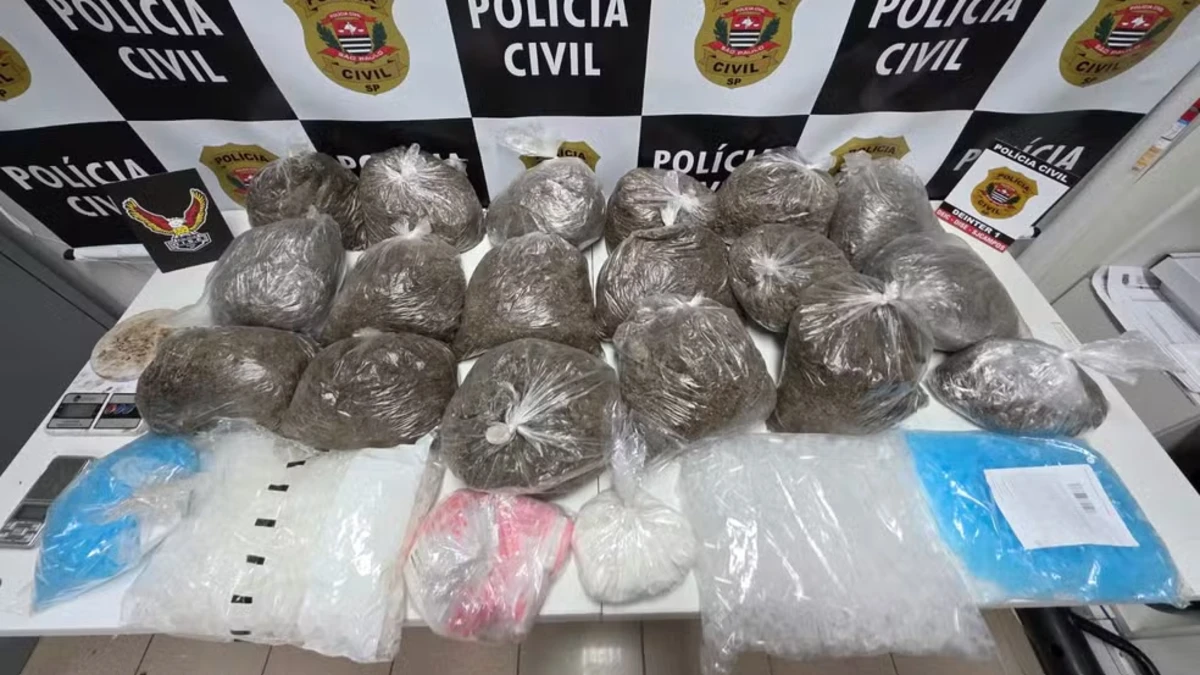 Polícia Civil encontra maconha e cocaína em imóvel no Chácaras Reunidas