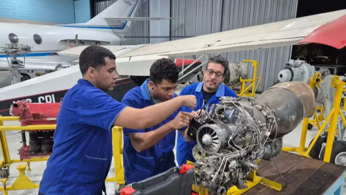 Taubaté abre inscrições para curso gratuito de manutenção de aeronaves com 105 vagas