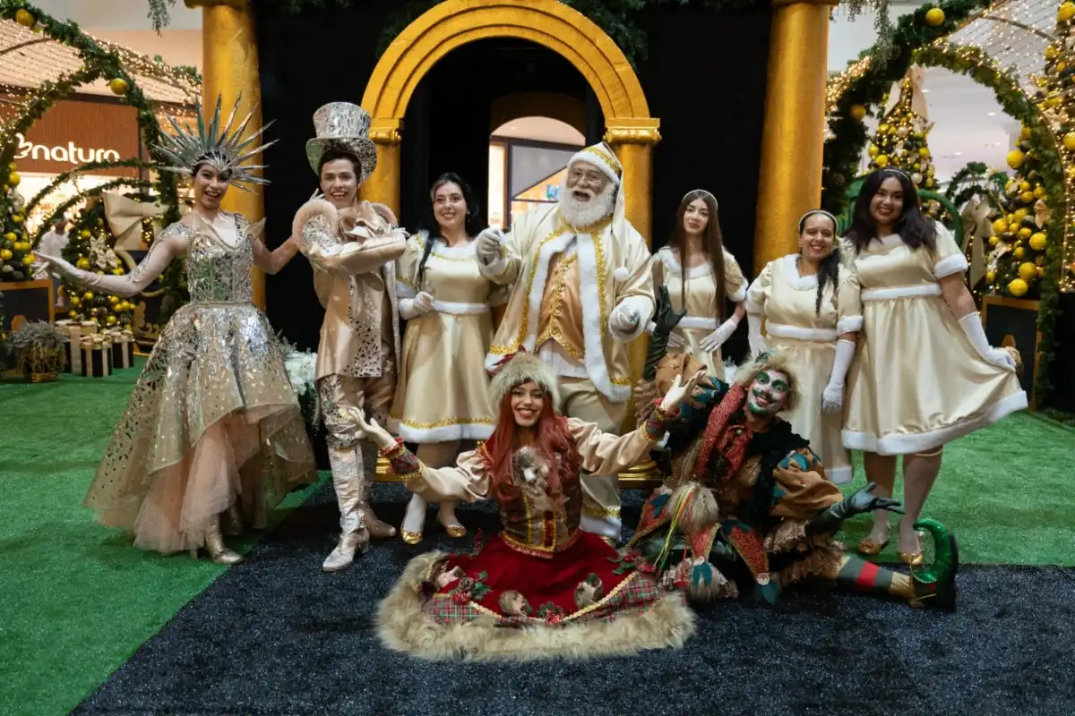 Papai Noel chega ao Taubaté Shopping para comemorar os 35 anos com grande festa natalina