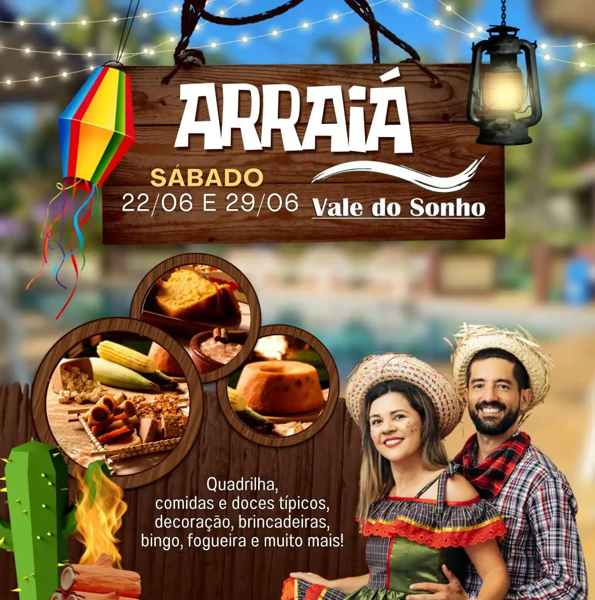 Festa Junina de Guararema continua no próximo sábado (29)