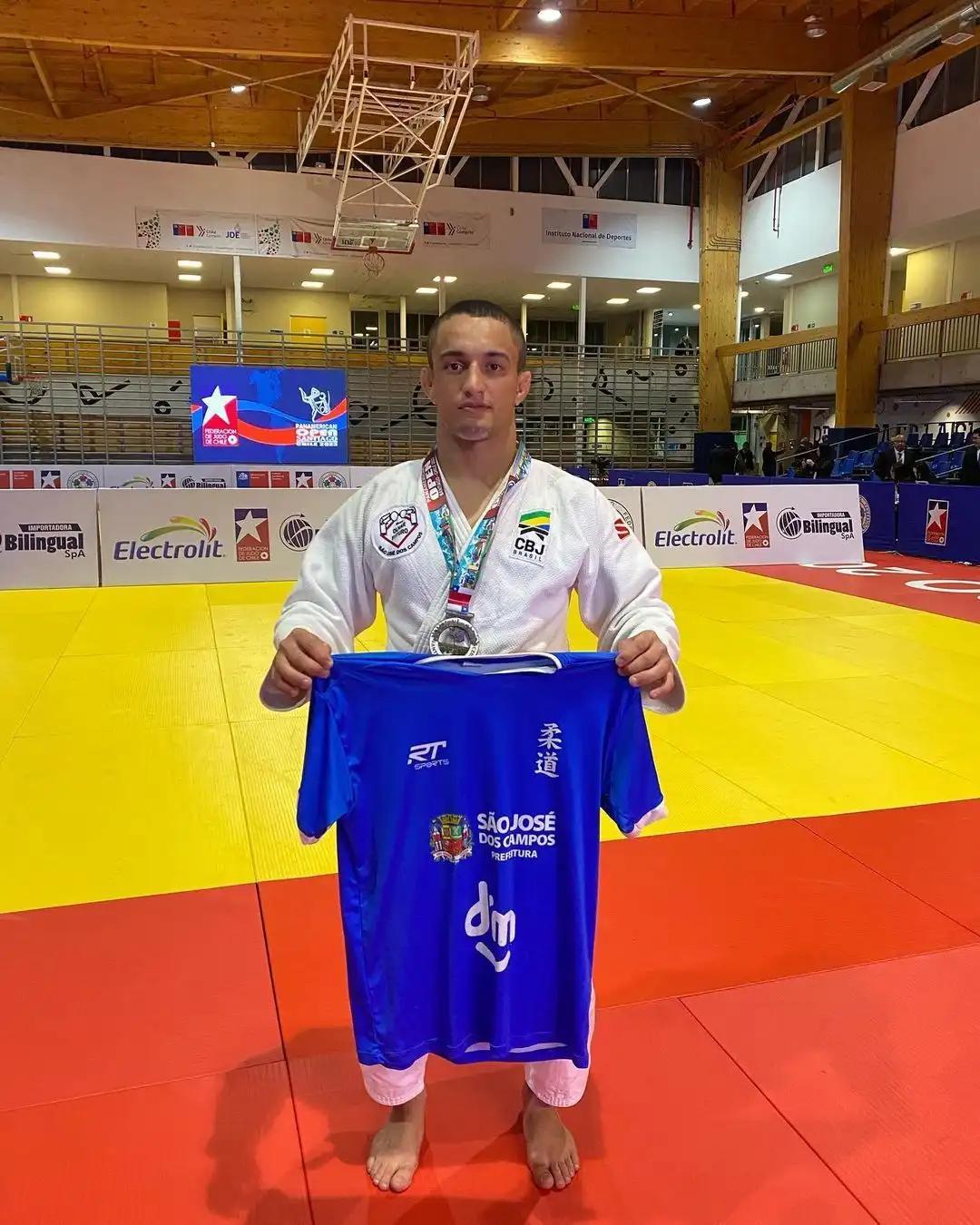 Joseense leva o bronze no Open Pan-Americano de Judô, no Chile