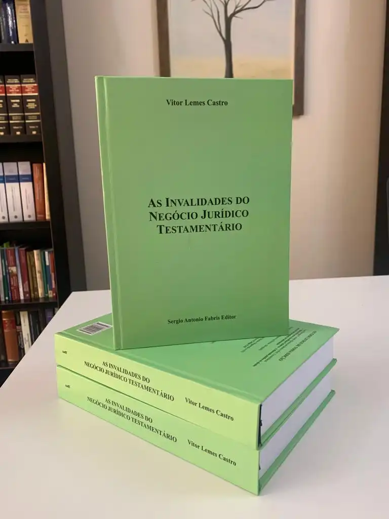 Lançamento do livro “As invalidades do negócio jurídico testamentário” ocorre nesta sexta-feira (14)