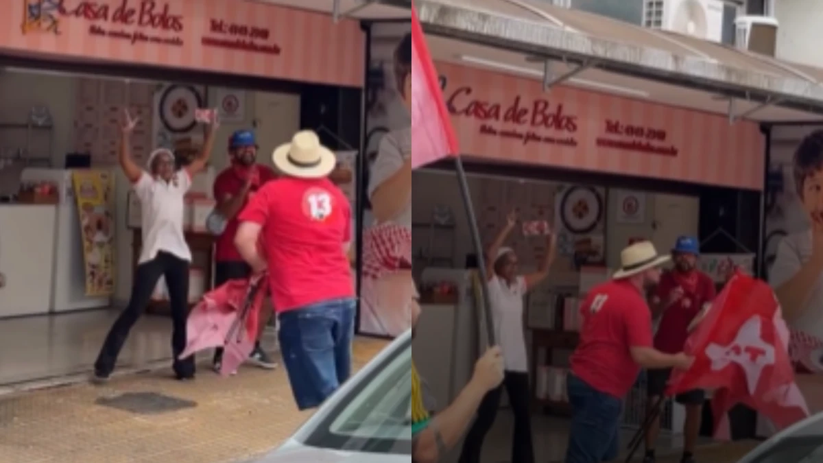 Casa de Bolos pede desculpas após funcionária aparecer em manifestação política