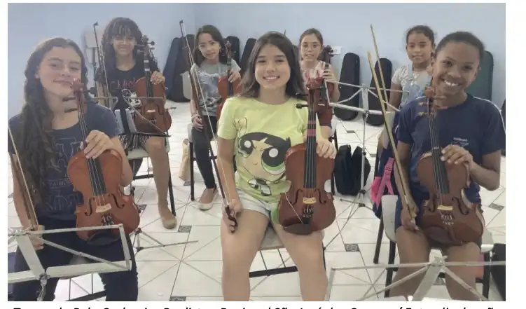 Guri oferece quase 4 mil vagas para cursosgratuitos de música em toda região de São José dos Campos