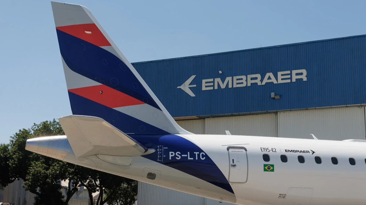 Embraer sobe quase 7% na Bolsa após resultado das eleições