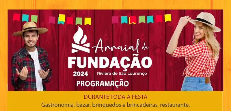 Arraial da Fundação arrecada recursos para ações sociais em Bertioga