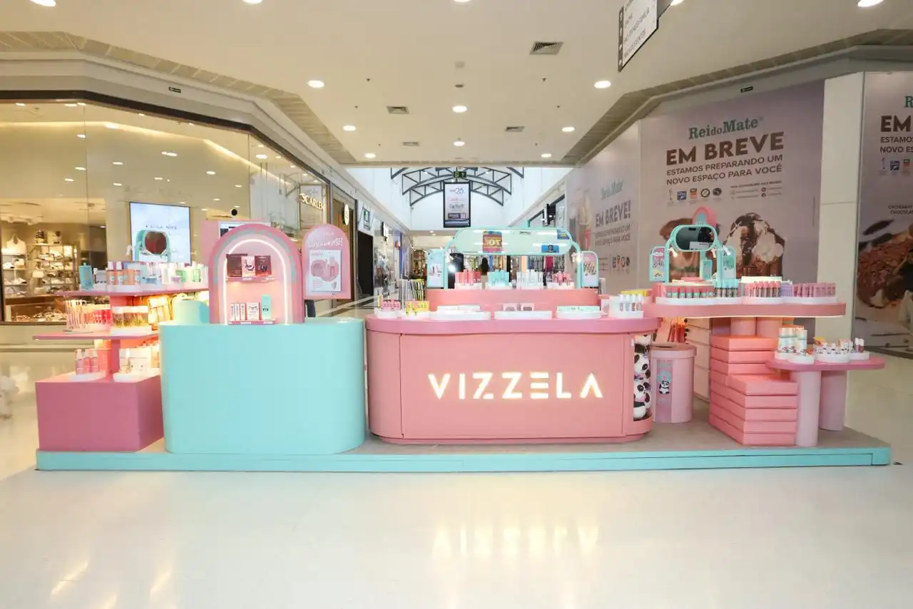 Vizzela inaugura seu primeiro quiosque do Vale do Paraíba no Center Vale Shopping