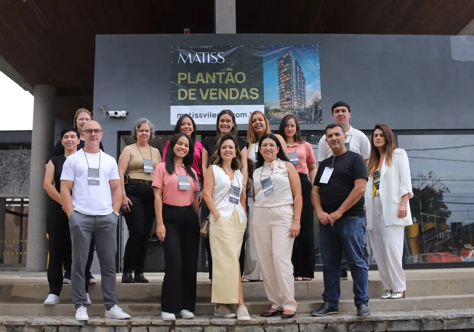 A Construtora Vilatos realizou meeting para corretores de imóveis parceiros nas vendas do Matiss Vila Ema