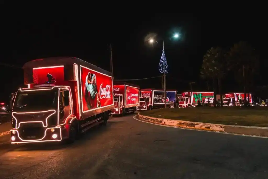 Caravana de Natal da Coca-Cola passará por São José em dezembro