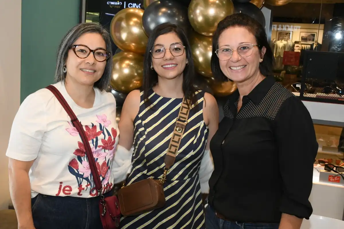 QÓculos realiza coquetel de lançamento para nova coleção de grifes de luxo no CenterVale Shopping