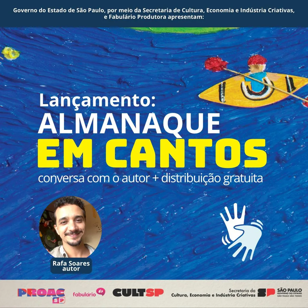 Almanaque Em Cantos tem noite de lançamento em Pindamonhangaba 