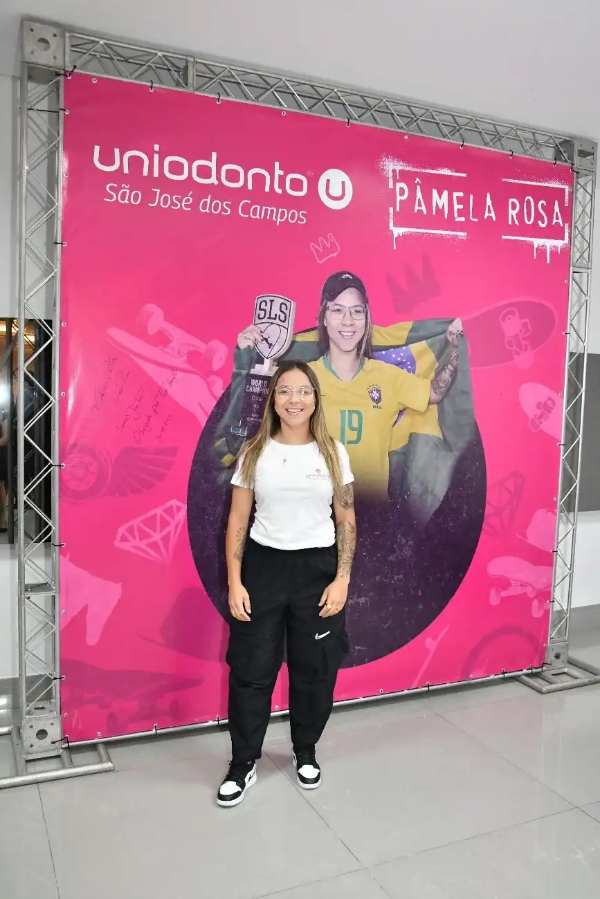 Pâmela Rosa é a nova patrocinada da Uniodonto