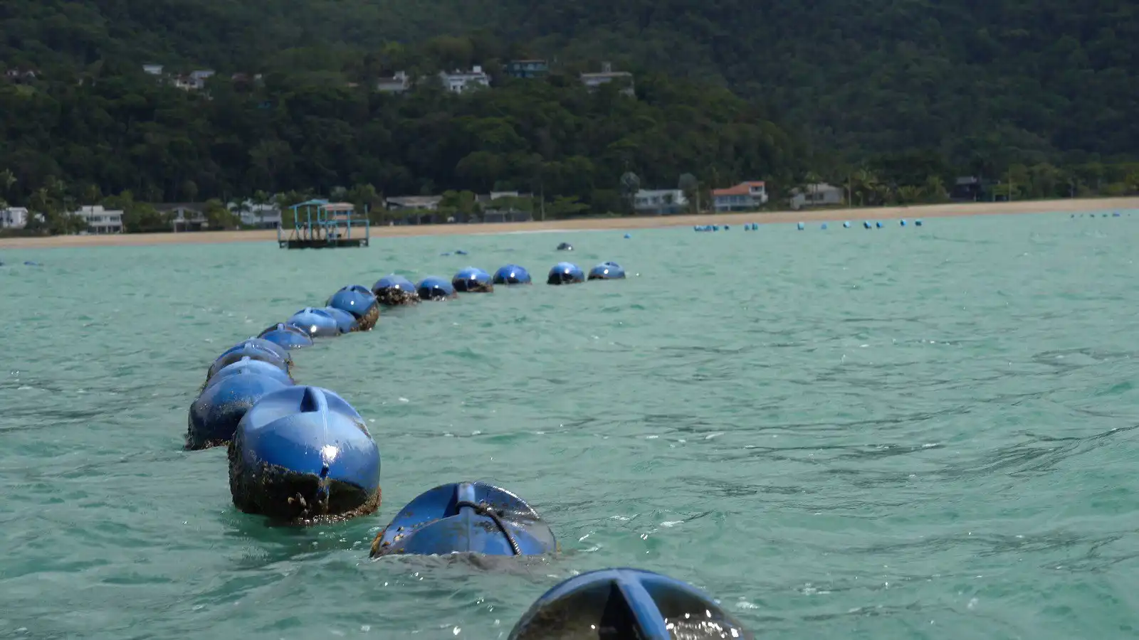 Caraguá alerta turistas para não invadirem área de mexilhões na Cocanha