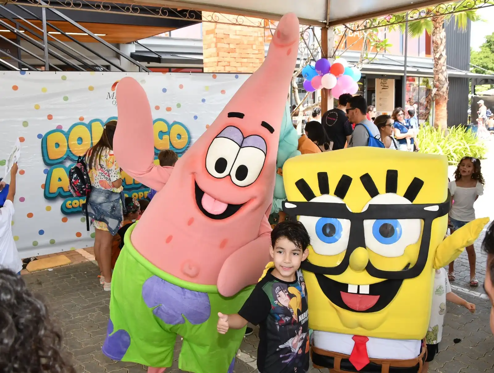 Domingo Animado especial dia das crianças no Madrid Open Mall