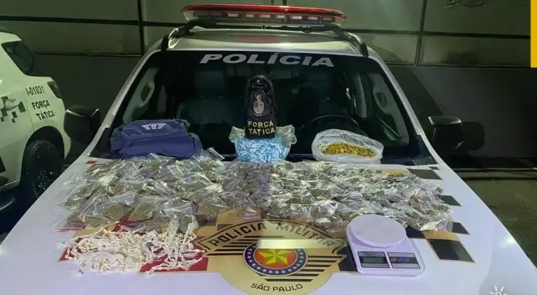 Drogas são apreendidas dentro de condomínio, em São José dos Campos