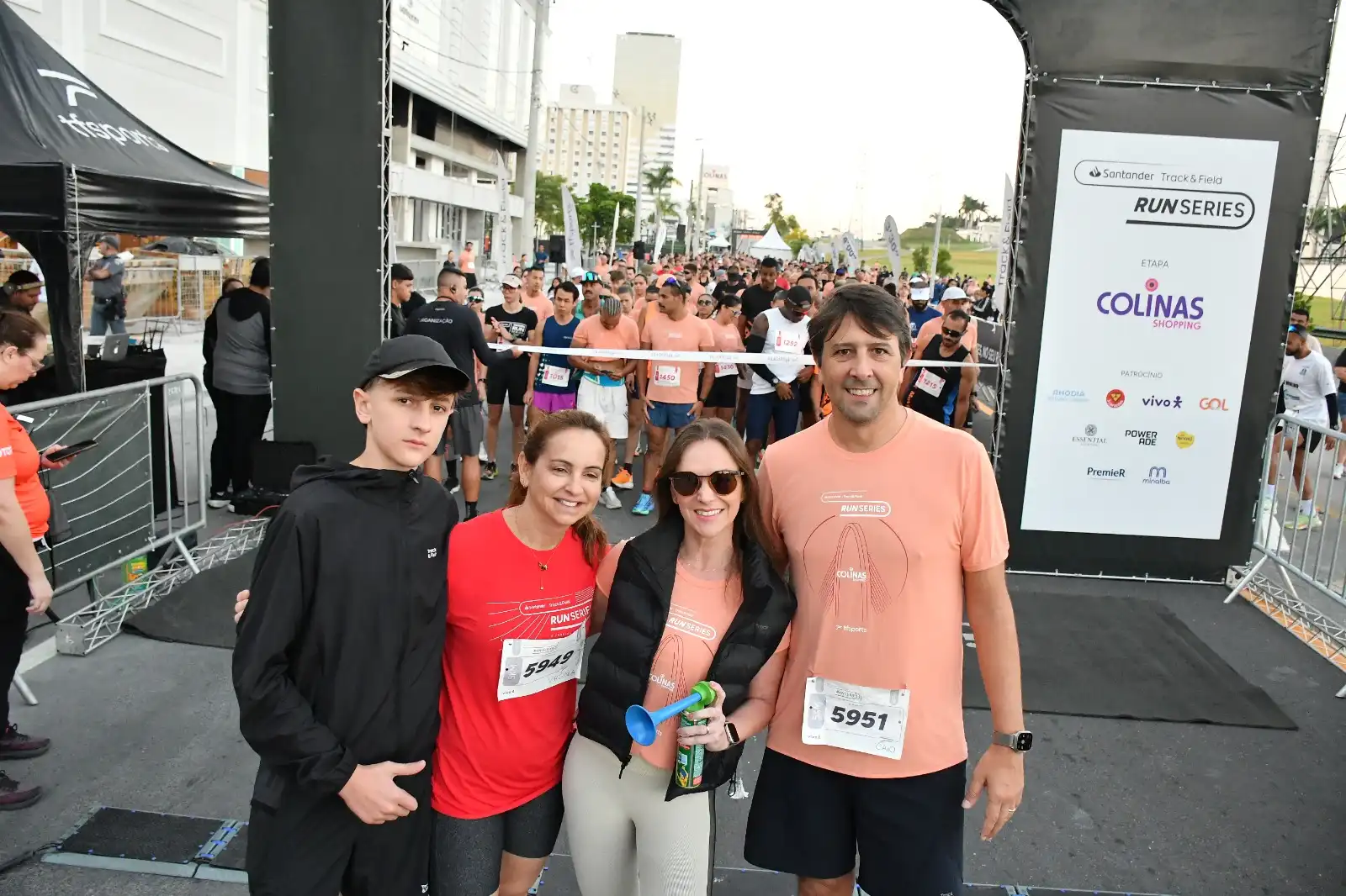 Santander Track&amp;Field Run Series etapa no Colinas Shopping aconteceu no último final de semana