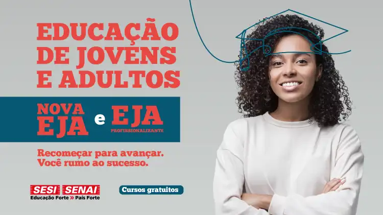 Oportunidade gratuita para quem ainda não completou os estudos