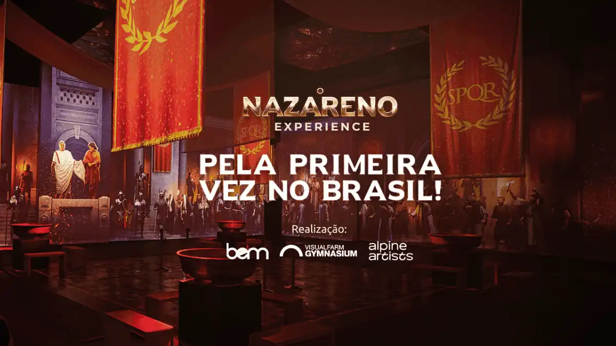 "O NAZARENO EXPERIENCE" CHEGA A SÃO PAULO E PROMETE EMOCIONAR