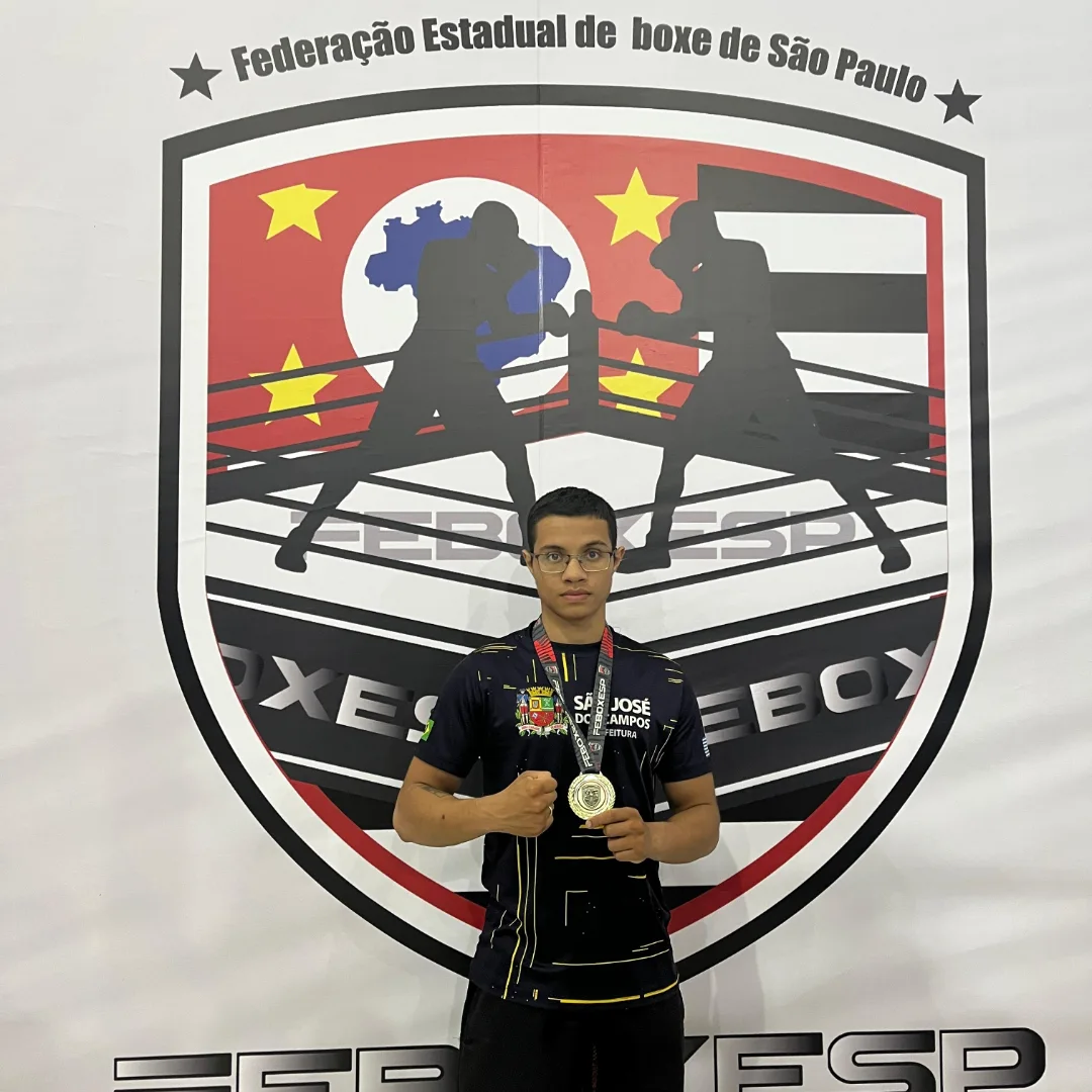Atleta joseense conquista pentacampeonato paulista de boxe na categoria até 65kg
