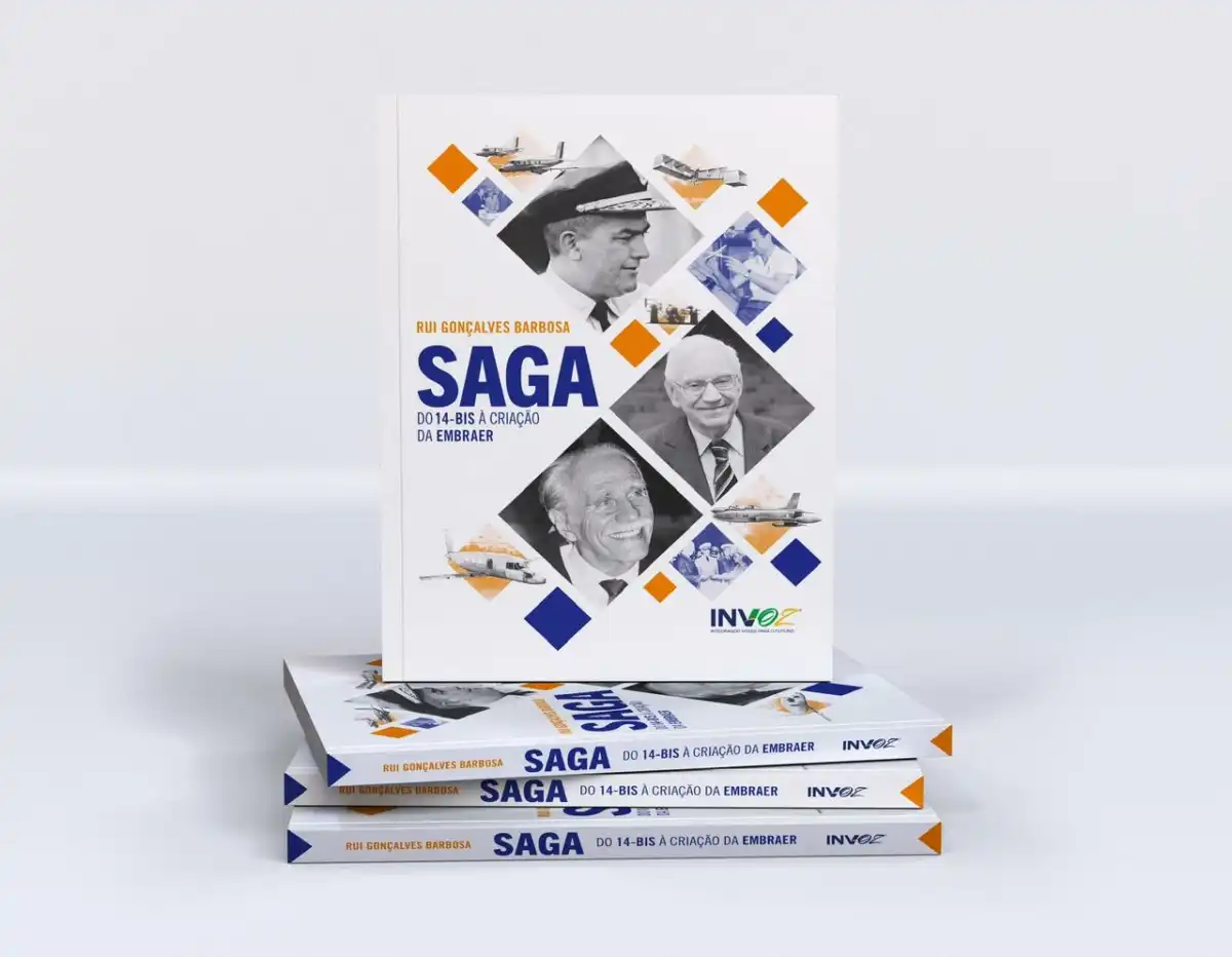 Livro "SAGA – do 14-bis à criação da Embraer" será lançado em São José dos Campos