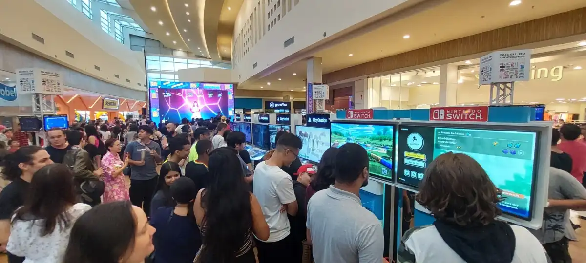 Museu do videogame itinerante no CenterVale Shopping 