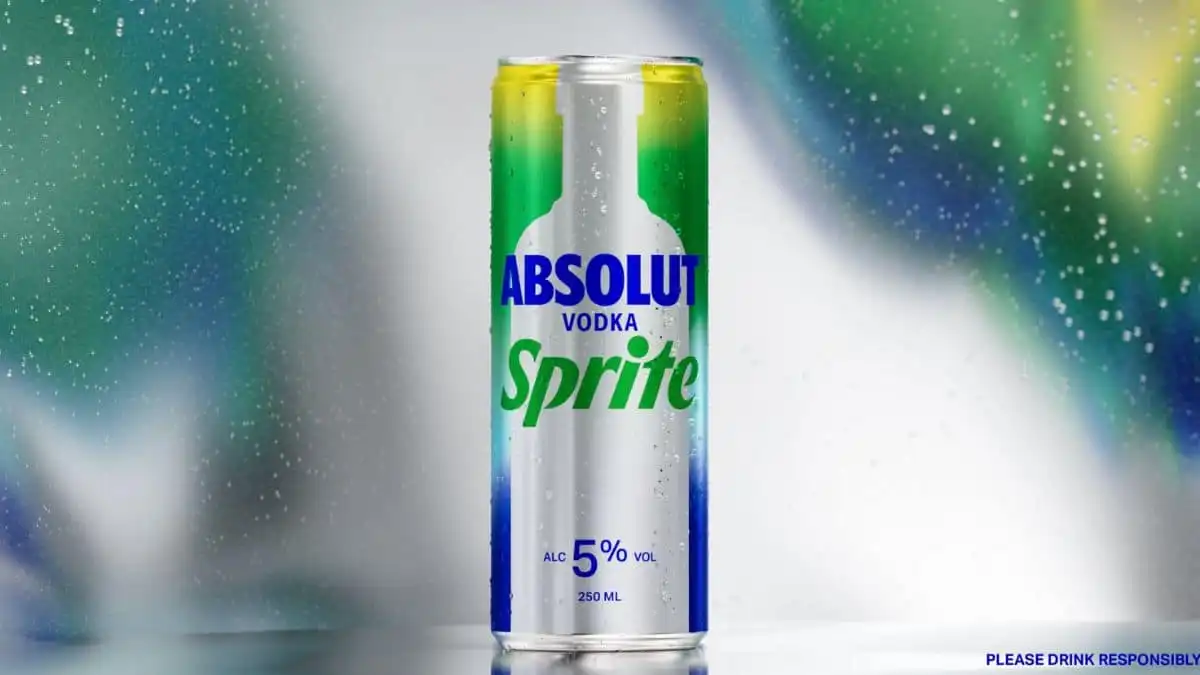 Absolut e Sprite lançam drink enlatado no Brasil