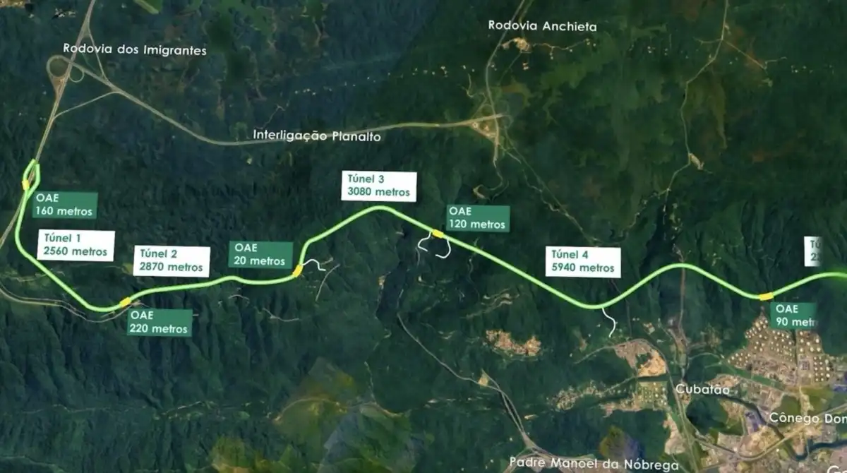 Projeto da construção de terceira pista na Rodovia Imigrantes é anunciada pelo Governo de SP