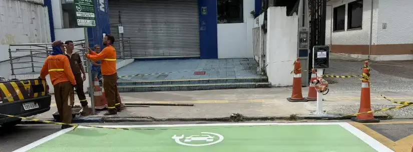 Caraguatatuba implanta carregadores 24h em vagas da Zona Azul para carros elétricos