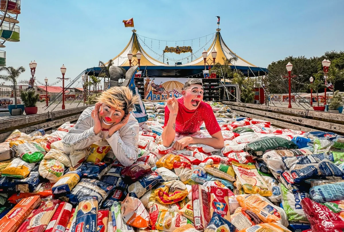 Temporada solidária: Reder Circus anuncia ingressos com 50% de desconto em todos os setores com doação de 1kg de alimento