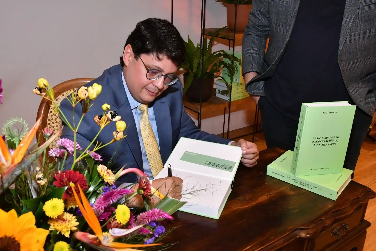 Lançamento do livro “As invalidades do negócio jurídico testamentário”, de Vitor Lemes Castro
