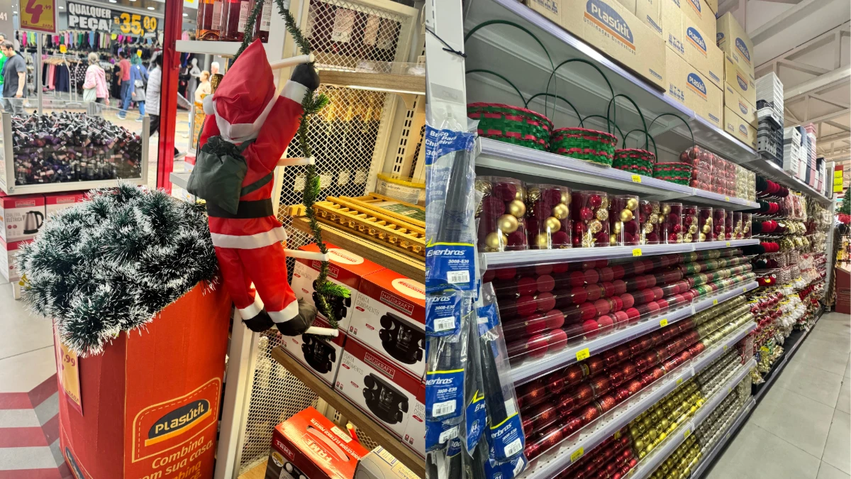 Decoração de Natal já impulsiona vendas em SJC