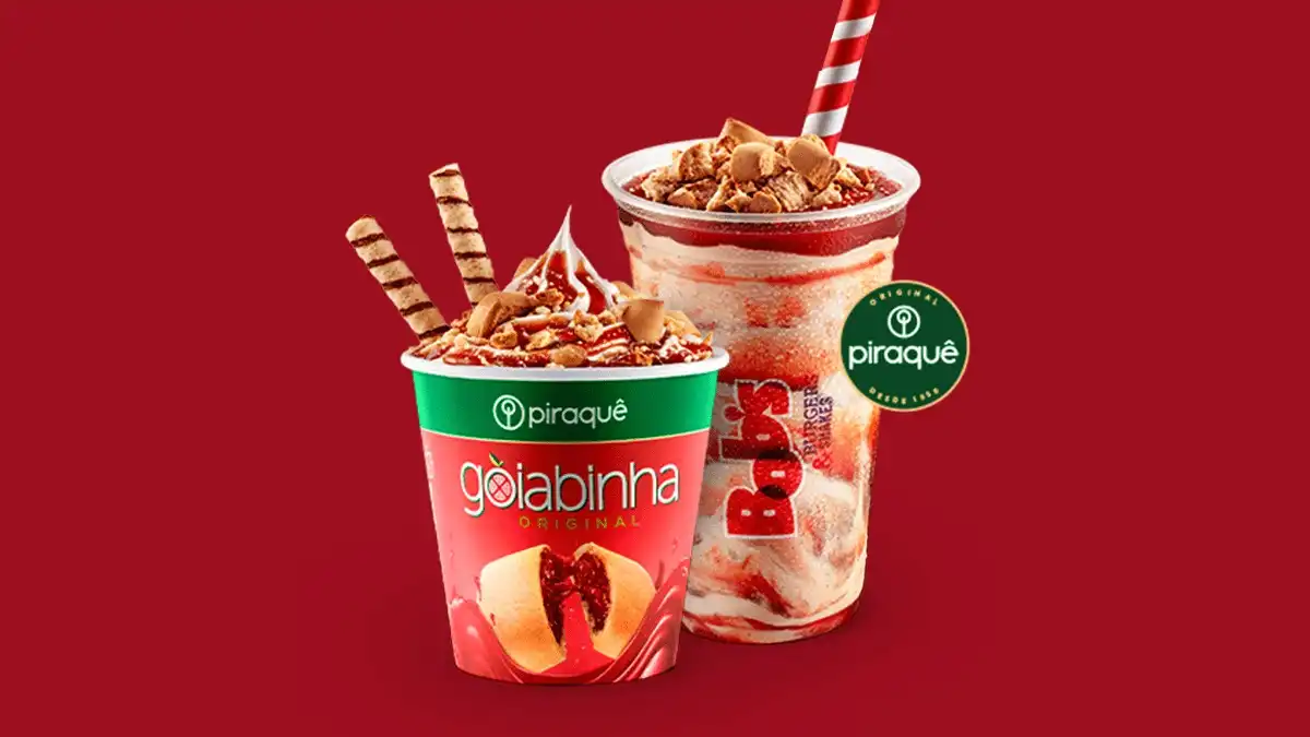 Bob's lança parceria com Goiabinha Piraquê para sobremesas