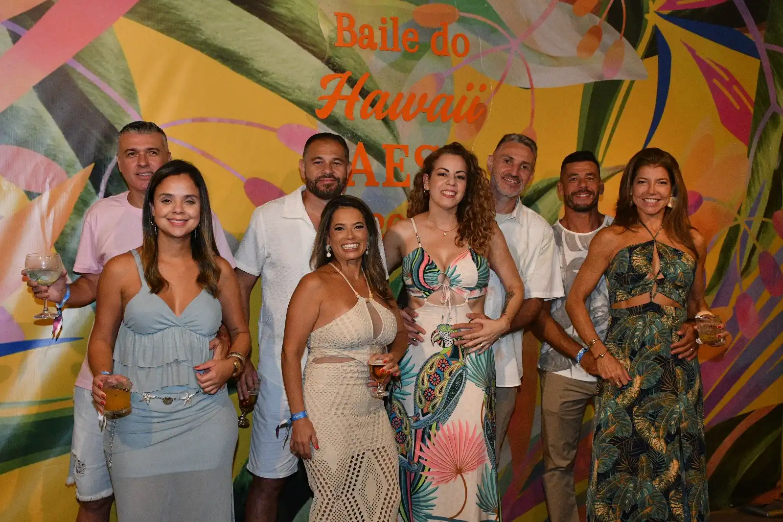 Mais uma edição do tradicional Baile do Hawaii 2026 do Clube de Campo Santa Rita