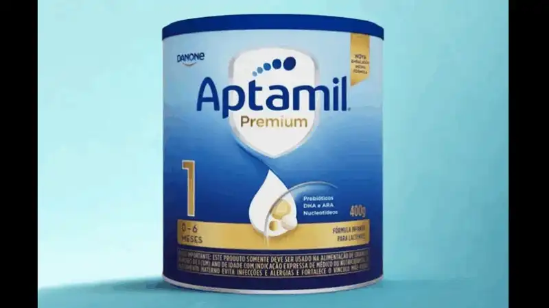 Anvisa suspende lotes da fórmula Aptamil Premium após risco de contaminação