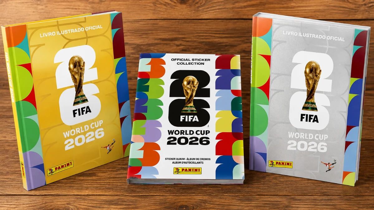 Álbum de figurinhas da Copa é o livro mais vendido de 2026 no Brasil