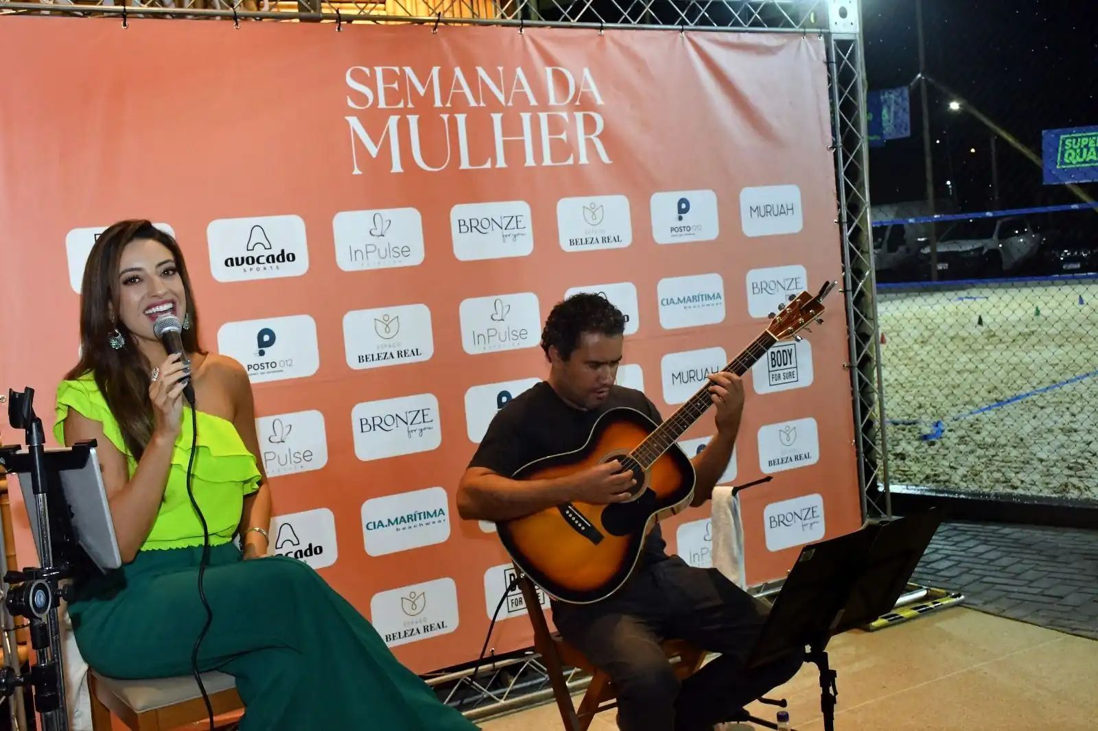 Fechando a semana da mulher no Posto 012, no restaurante Arpoador