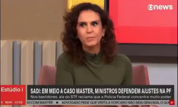 Comentário de Malu Gaspar na GloboNews sobre PF viraliza e divide opiniões