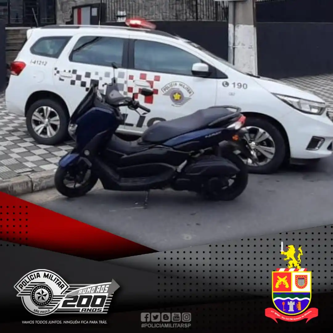 Polícia Militar prende casal por furto e recupera motocicleta