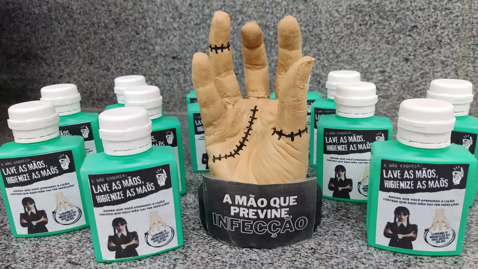 Higiene das mãos vira tema de conscientização