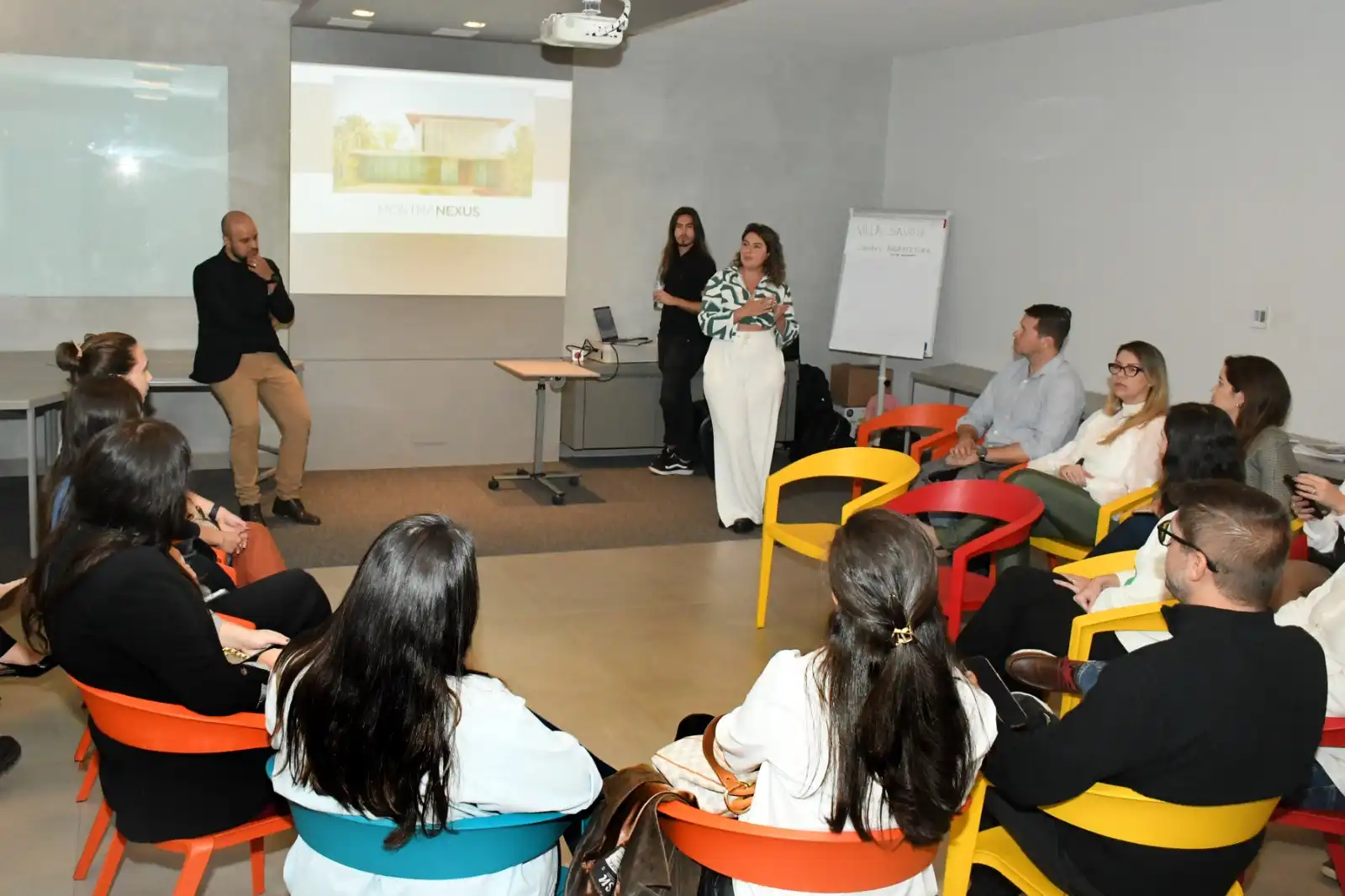 Reunião de apresentação do elenco da Mostra Nexus Essência