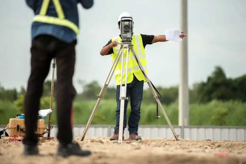 Como a presença de mais topógrafos pode impactar positivamente na segurança de grandes obras?