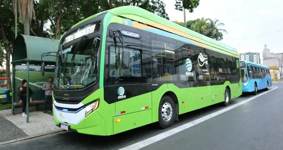 São José inicia teste de novo modelo de ônibus elétrico