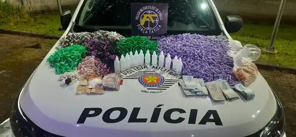 PM prende 4 pessoas com mais de 11 Kg de drogas em Campos do Jordão