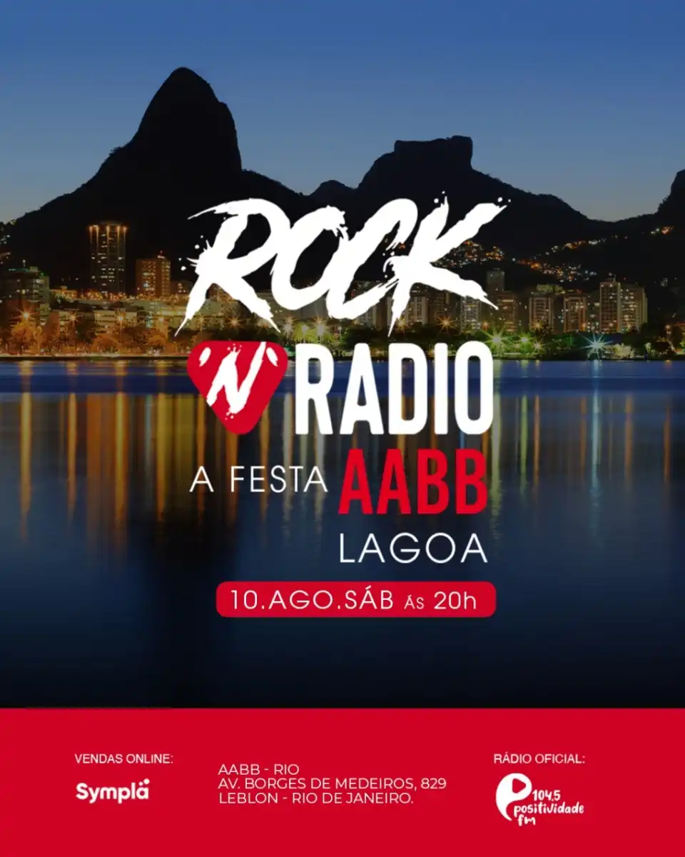 Rock ‘N’ Radio - A Festa” estreia na zona sul do Rio de Janeiro